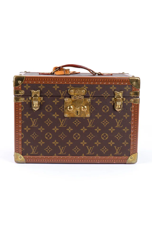Louis Vuitton Classic Monogram Vanity Case in Leather from Recess LA