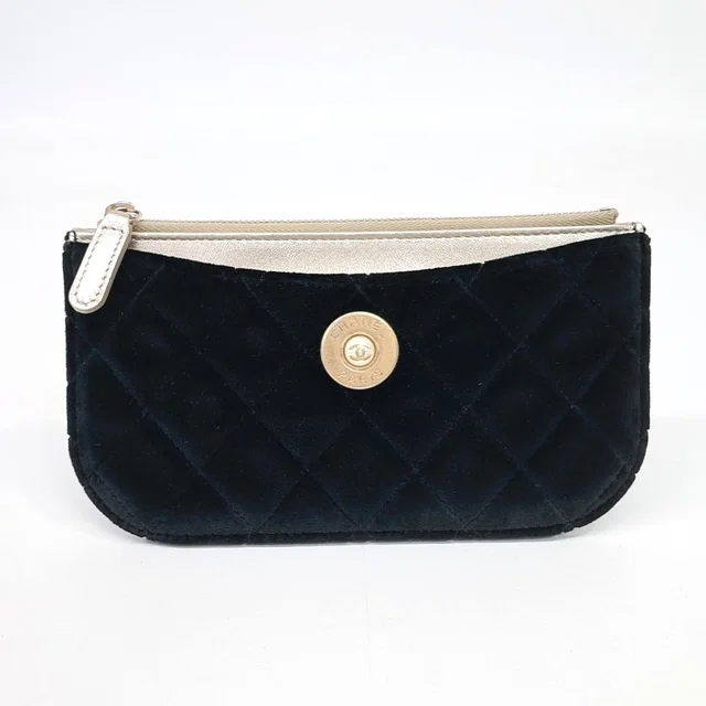 Chanel Velvet Card Holder C08076 from GUGUS