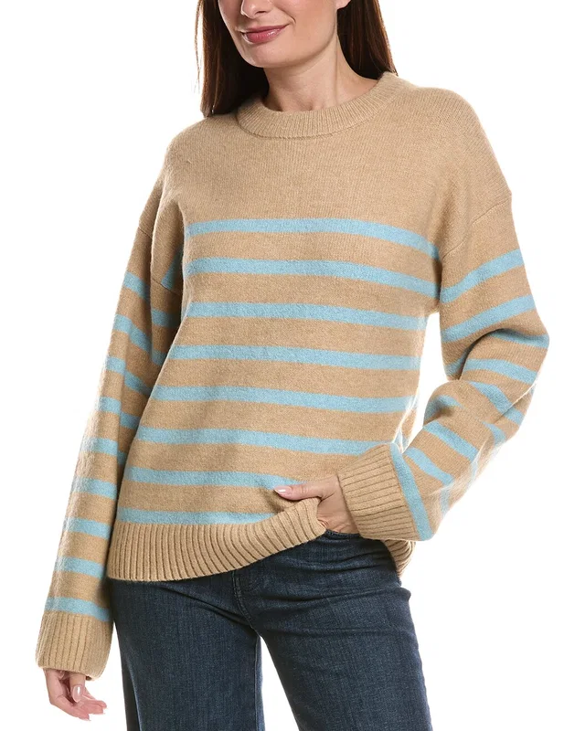 English Factory Striped Crewneck Sweater, image 1 of 1 from Rue La La