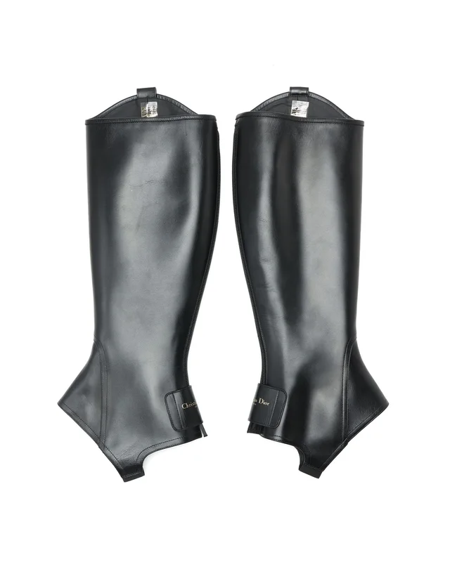 Dior Épique Gaiters, Size 36 in Leather from A Retro Tale, photo 2 of 3