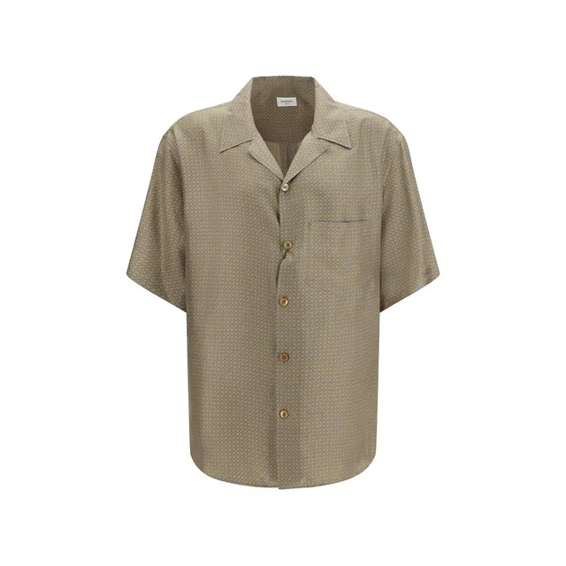 Saint Laurent Multicolor Silk Pattern Shirt in Multicolor Silk from HEWI
