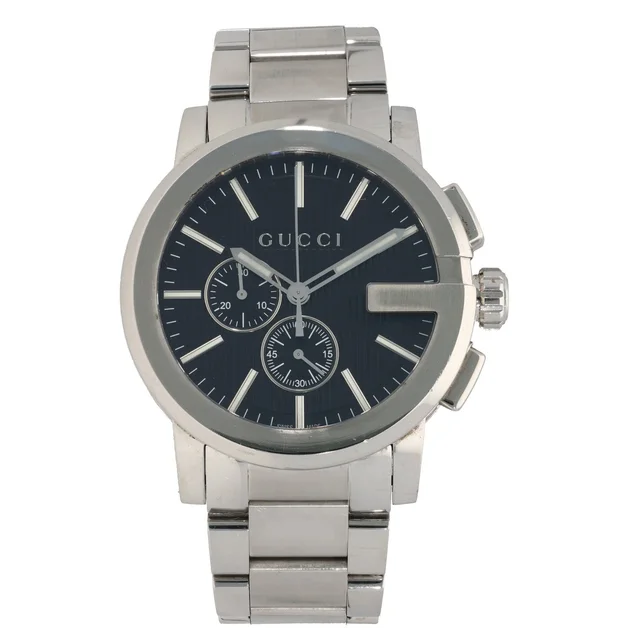 Gucci G-Chrono YA101204 44mm Stainless Steel Watch from H&T