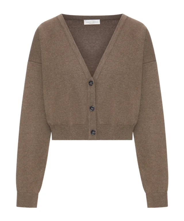 Roberto Collina fine-knit V-neck cardigan from SENSER, photo 1 of 1
