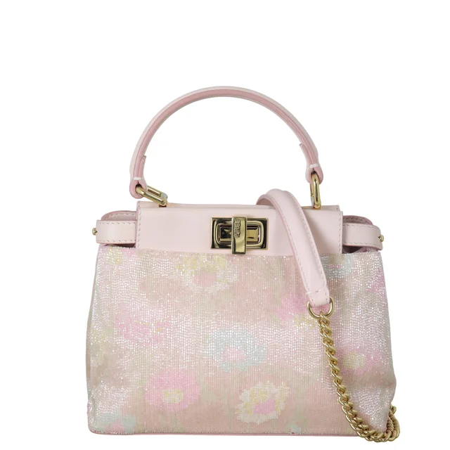 Fendi Peekaboo Iconic XS Beaded in Lambskin from Luxe.It.Fwd