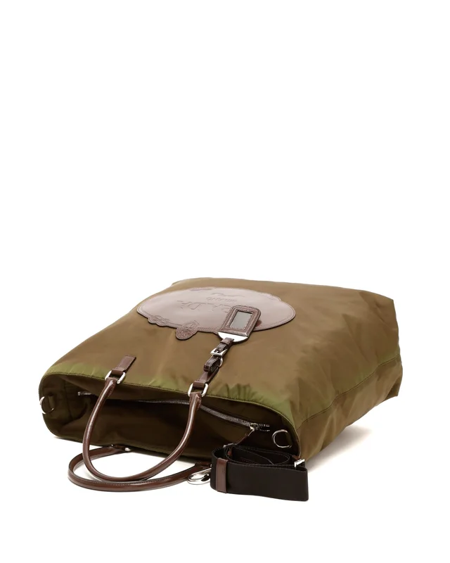 Prada Tessuto Jacquard Bag in Nylon from A Retro Tale, photo 4 of 9