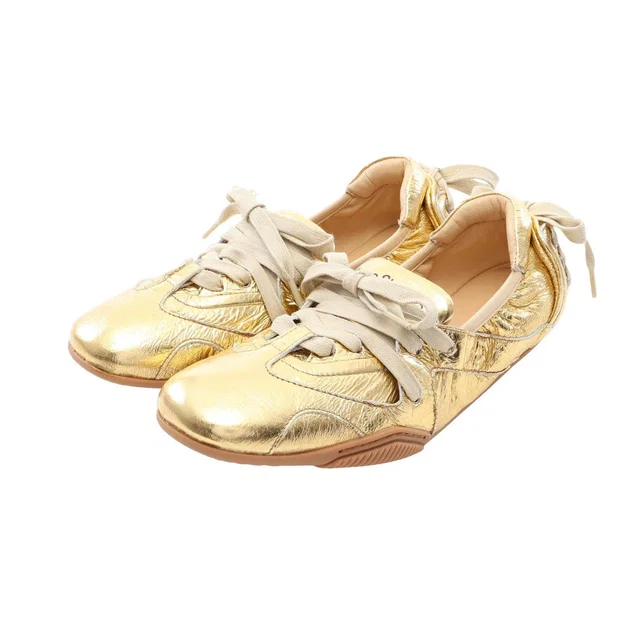 Acne Studios Leather Sneakers in Leather from LuxUness