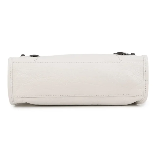 Balenciaga City 2way Bag White806395 Arena Lambskin Size Mini in Lambskin from GALLERY RARE, photo 2 of 18