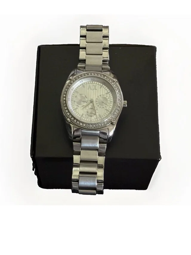 Giorgio Armani Ax 5030 Stainless Watch - Excellent Condition in silver|gray from Poshmark