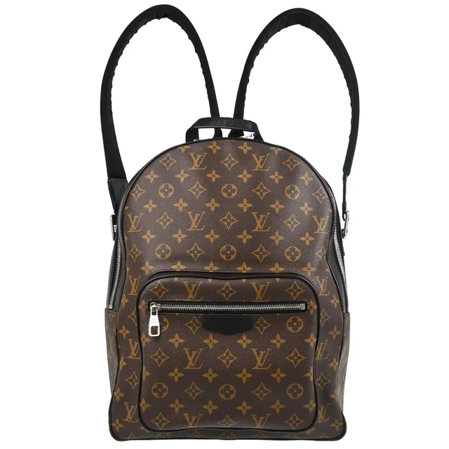 Louis Vuitton Monogram Macassar Josh Backpack M41530 in Coated canvas from AMORE Vintage Tokyo