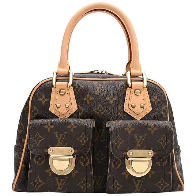 Louis Vuitton 2006 Canvas Monogram Manhattan PM, Brown in Brown Canvas from VINTAGE QOO TOKYO
