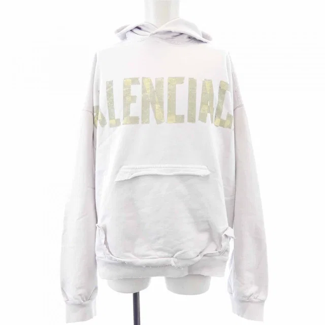 Balenciaga Tape Type Ripped Pocket Hoodie from LuxUness