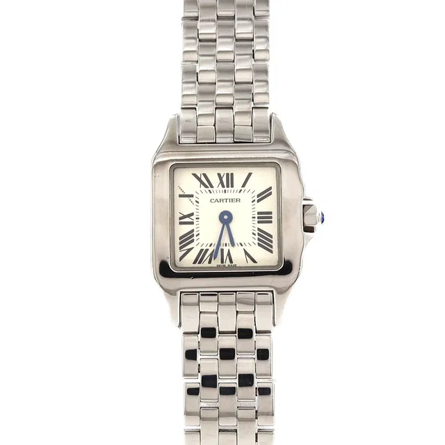 Cartier Santos Demoiselle SM SS Quartz Watch from The Reluxe