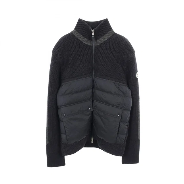 Moncler Wool Jacket in Nylon from The Reluxe