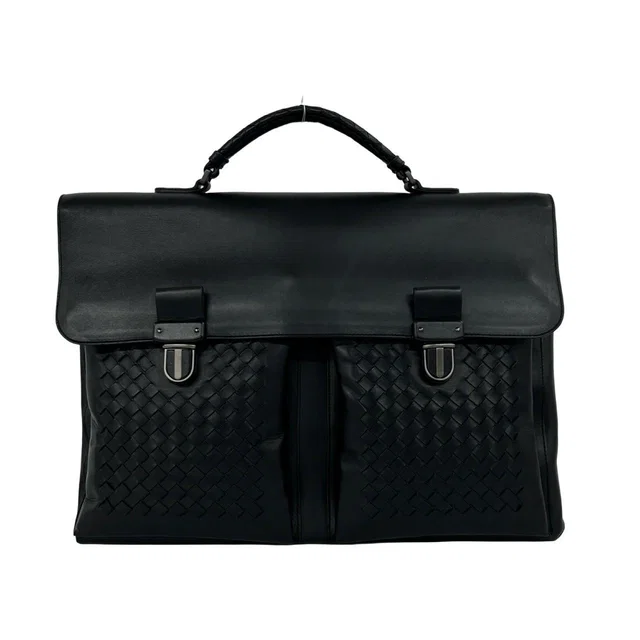 Bottega Veneta Leather Business Bag in Leather from LuxUness