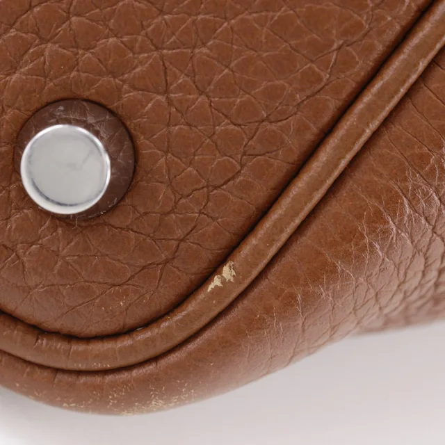 Hermès Picotin Lock18 PM Clemence Handbag in Brown Calfskin from LuxUness, photo 8 of 14