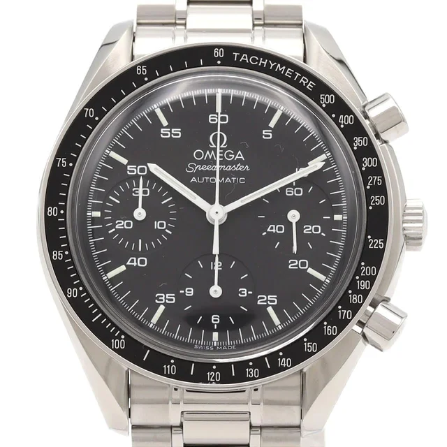 Omega Speedmaster 3510.50 SS Automatic in Dial color: black Case: stainless steel Bracelet: stainless steel from KOMEHYO