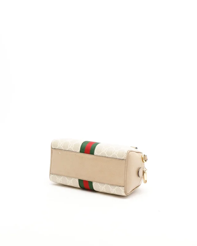 Gucci Ophidia Mini Boston Bag in Canvas from A Retro Tale, photo 4 of 10