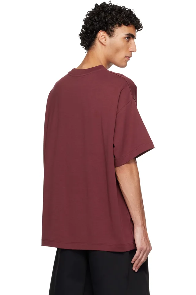 Casablanca Red Pebble Logo Oversized T-shirt, photo 3 of 4 from SSENSE