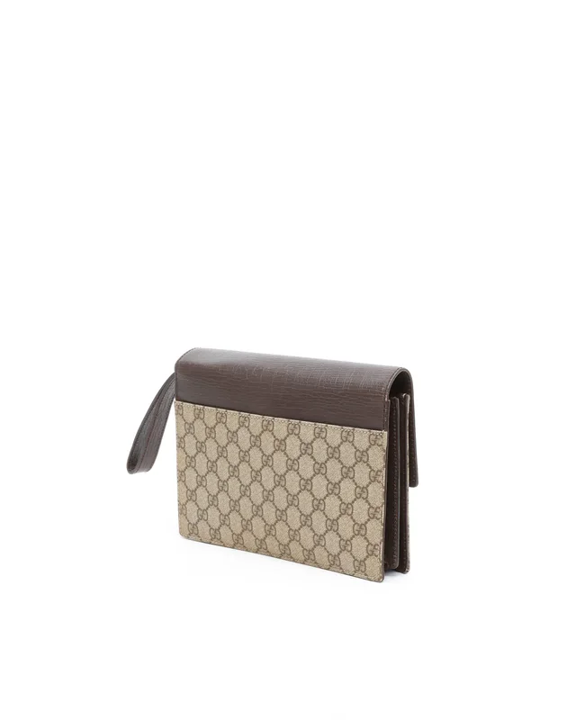 Gucci GG Clutch Bag in Canvas from A Retro Tale, photo 3 of 11