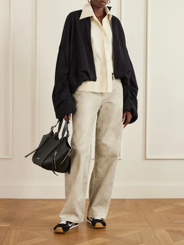 LOEWE High-rise straight-leg jeans in Beige, photo 2 of 2 from NET-A-PORTER (Canada)