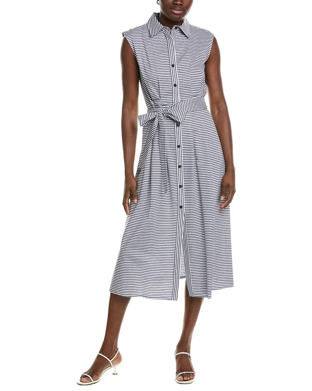 Jones New York Sleeveless Pleated Shirtdress, image 1 of 1 from Rue La La