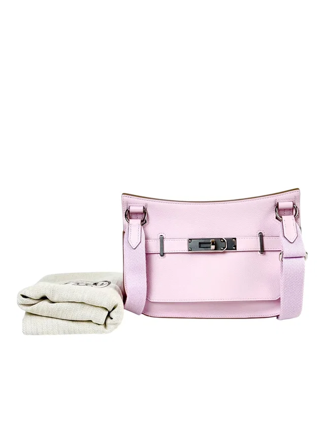 Hermès Mauve Pale Mini Jypsiere Bag from Luxury Promise