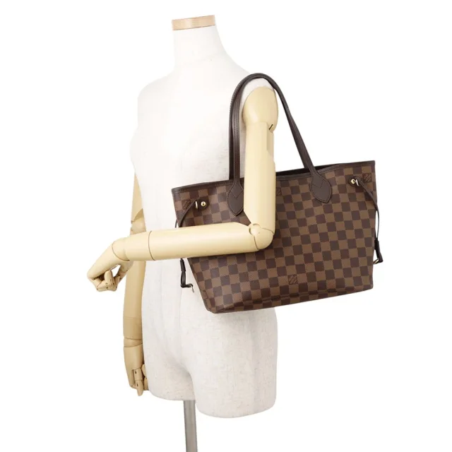 Louis Vuitton Neverfull RedN41359 Damier Ebene Canvas Size PM in Brown Canvas from GALLERY RARE, photo 4 of 14