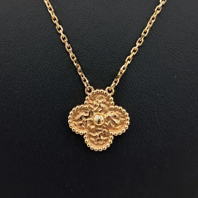Van Cleef & Arpels Vintage Alhambra Necklace from GUGUS