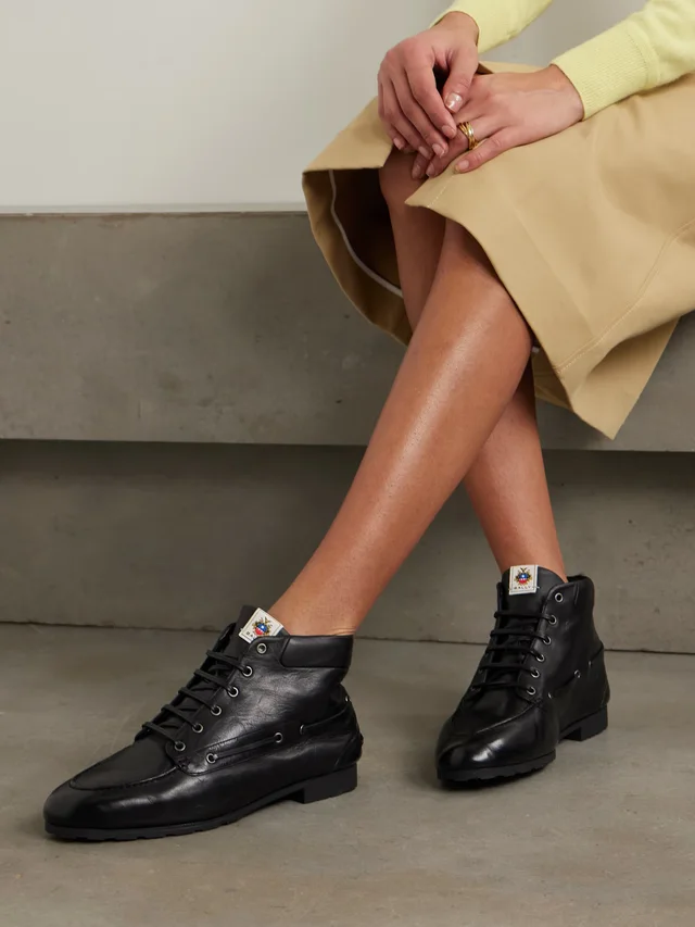 BALLY Paphos leather ankle boots in Black, photo 2 of 2 from NET-A-PORTER (Canada)