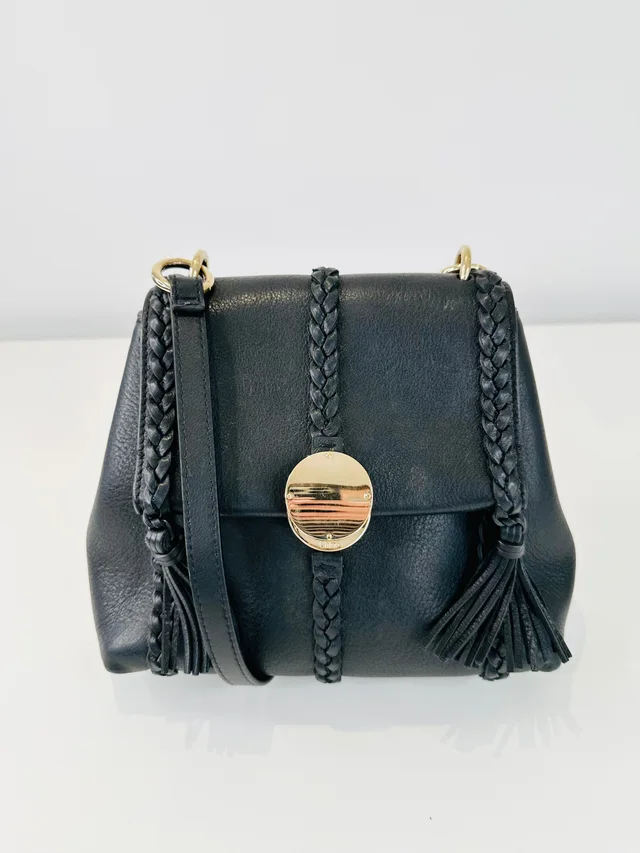 Chloé Penelope Small Leather Shoulder Bag in Leather from Edit Second Hand