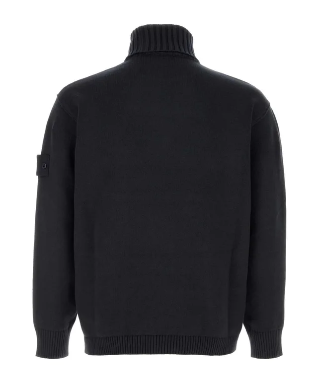 Stone Island Logo Patch Turtleneck Jumper, photo 2 of 2 from SENSER
