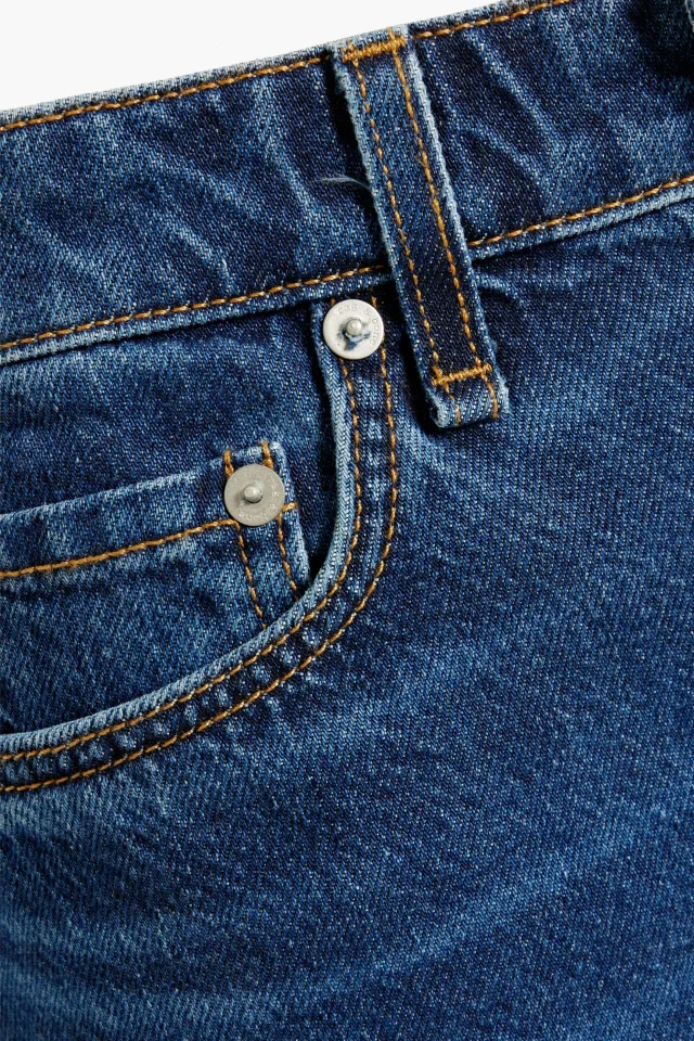 Rag & Bone Dre Frayed Denim Shorts in Blue, photo 4 of 4 from THE OUTNET