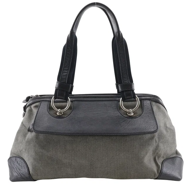 Bottega Veneta Tote Bag Canvas/Leather 2way Bag in Canvas from LuxUness