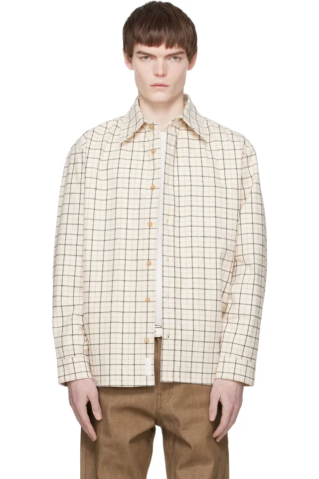 A.P.C. Off-White 'Surchemise' Shirt, image 1 of 1 from SSENSE