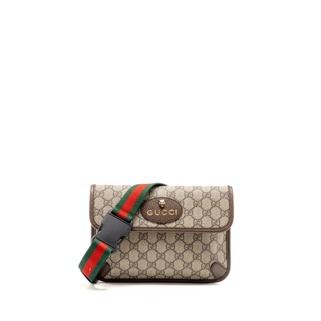 Gucci vintage neo belt bag gg supreme canvas GHW in Canvas from EMIER