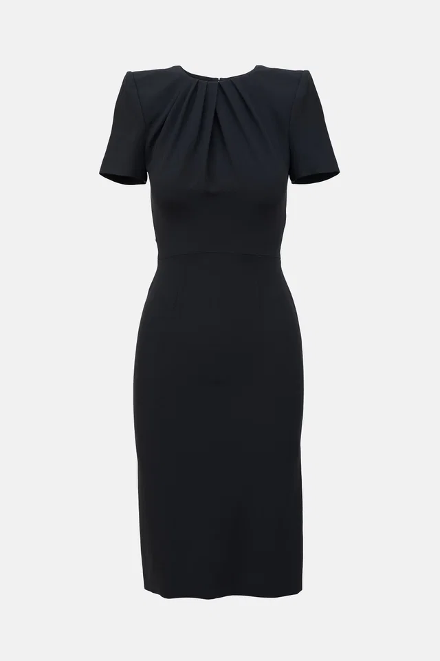 Alexander McQueen Crepe Sheath Dress from VSP Consignment