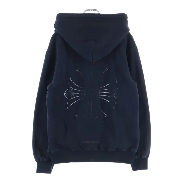 Chrome Hearts Vintage Thrml Sweatshirt CH Plus Back CH Print Thermal Lining from The Reluxe