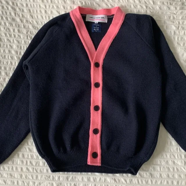 Comme des Garçons Comme Des Garons Lochaven Of Scotland Cardigan in blue|pink Resin from Poshmark