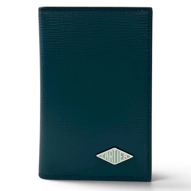 Cartier Card Case Leather Cardholder in Leather from LuxUness