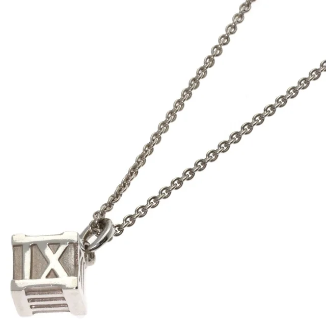 Tiffany & Co. Atlas Cube Necklace from The Reluxe