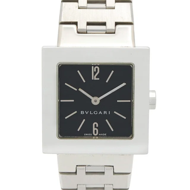 Bvlgari Quadrato Stainless Steel Watch from LuxUness