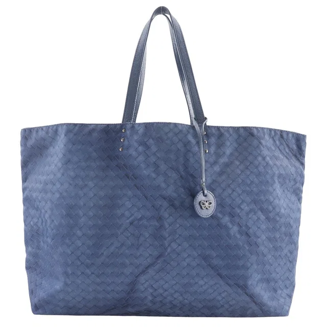 Bottega Veneta Intreccio Illusion Nylon Tote Bag in Nylon from LuxUness