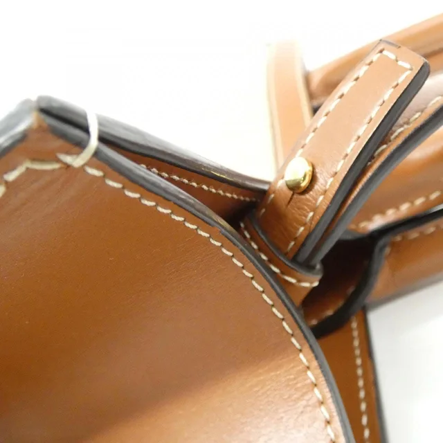 Small Vertical CELINE Cabas 192082DFT Bag in 02NT/NATURAL+TAN canvas/calf from KOMEHYO, photo 4 of 6