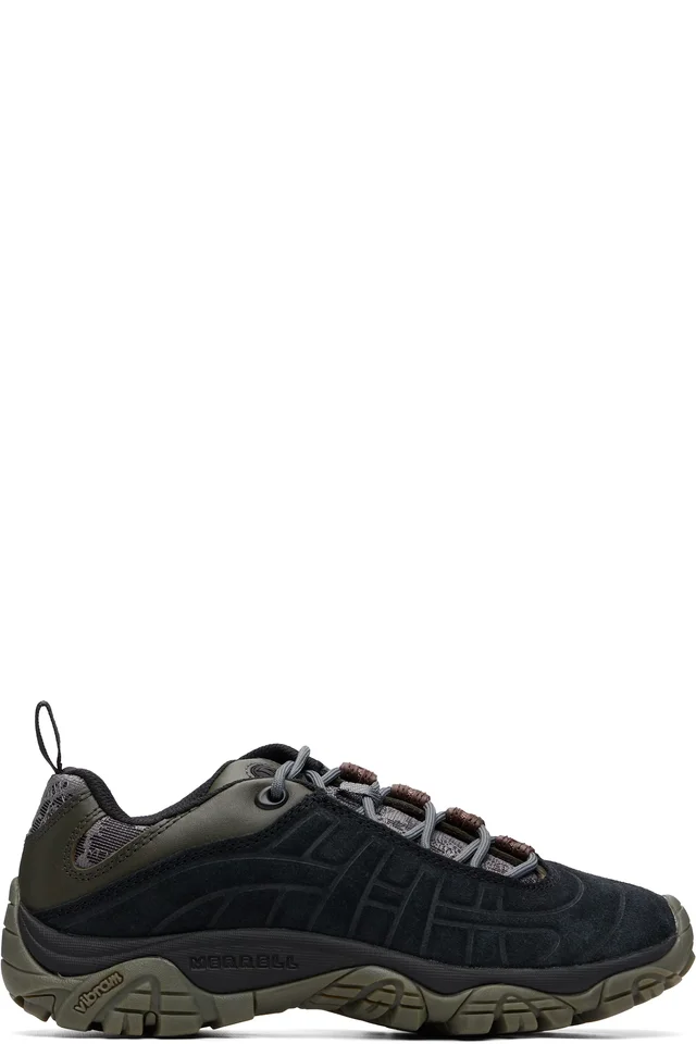 Merrell 1TRL Black Moab 2 Remix Leather Sneakers, image 1 of 1 from SSENSE