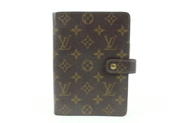 Louis Vuitton Monogram Agenda MM Diary Planner Cover in Canvas from Bagriculture