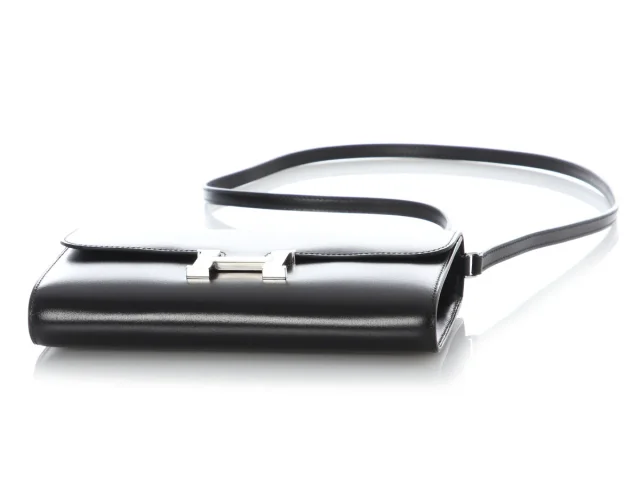 Hermès Black Box Calfskin Constance To Go in Black Calfskin from Ann's Fabulous Finds, photo 6 of 10