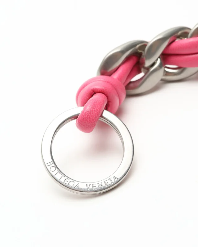 Bottega Veneta Key Ring in Woven leather from A Retro Tale, photo 3 of 3