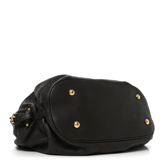 Louis Vuitton Mahina L Chocolate in Brown Leather from FASHIONPHILE, photo 4 of 10