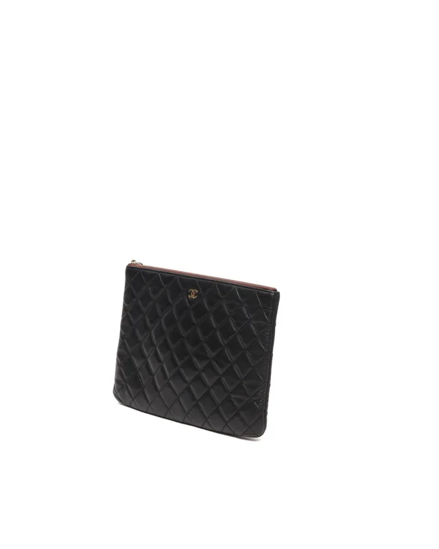 Chanel O-Case Clutch Bag in Leather from A Retro Tale, photo 2 of 9