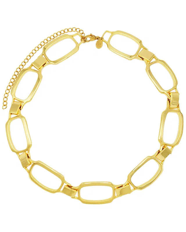 Petit Moments 18K Plated Choker Necklace, image 1 of 1 from Gilt